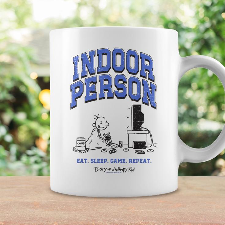 DOAWK Indoor Person Eat Sleep Game Repeat Book Series Graphic Print Coffee Mug Gifts ideas