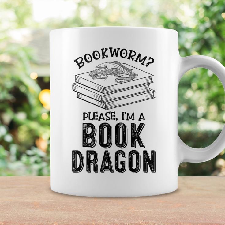 Dragon Literary Readers Book Themed Lovers Book Dragon Graphic Print Coffee Mug Gifts ideas