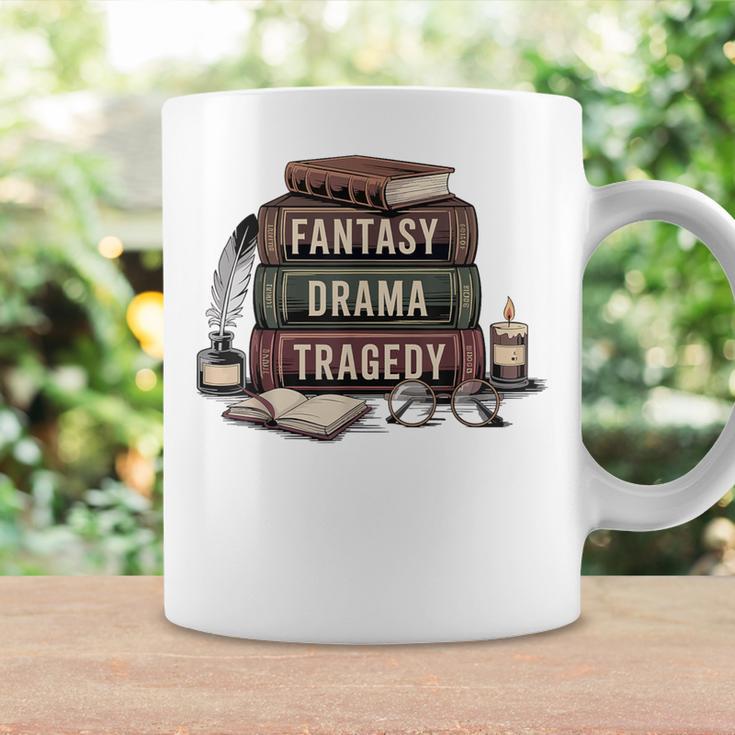 Fantasy Drama Tragedy Gothic Book Lover Bookworm Graphic Print Coffee Mug Gifts ideas