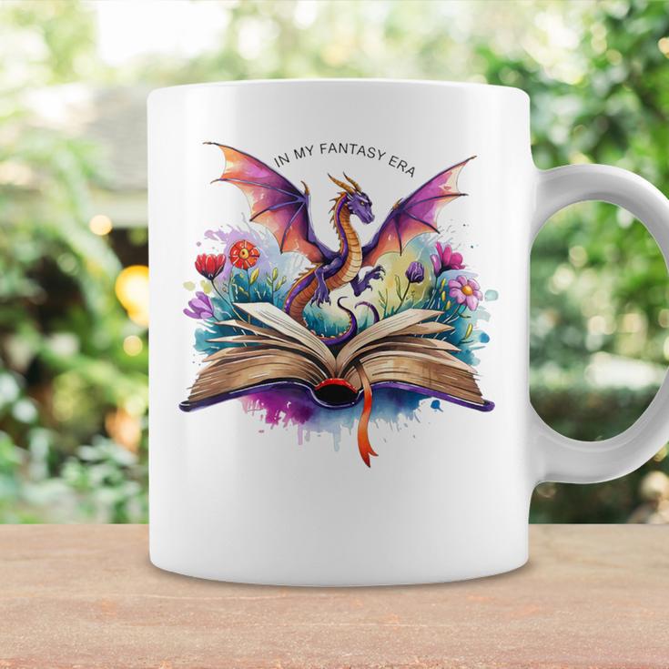 In My Fantasy Era Magic Dragon Book Graphic Print Coffee Mug Gifts ideas