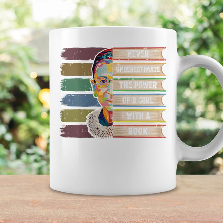 Feminist Ruth Bader Ginsburg RBG Quote Girl With Book Women Graphic Print Coffee Mug Gifts ideas Feminist Ruth Bader Ginsburg RBG Quote Girl With Book Women Graphic Print Coffee Mug Gifts ideas