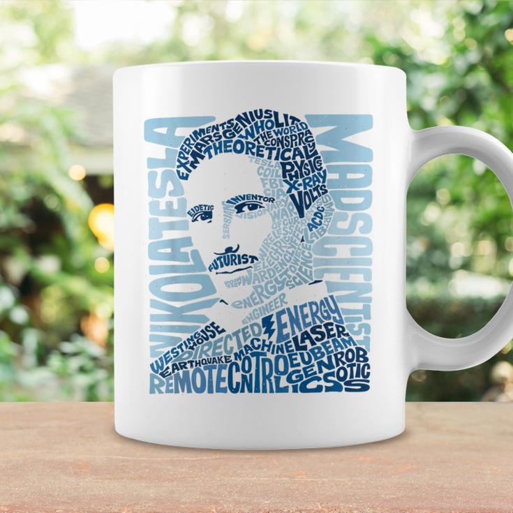 Glitschika s ニコラ・テスライラストtシャツ コーヒーマグ ギフトのアイデア
