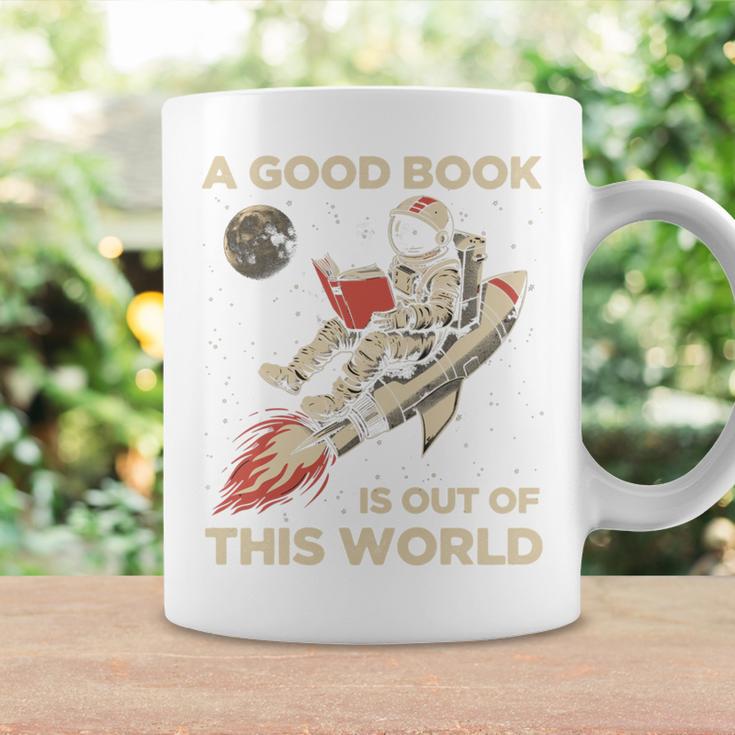 A Good Book Out Of This World Astronaut Space Reading Lovers Graphic Print Coffee Mug Gifts ideas A Good Book Out Of This World Astronaut Space Reading Lovers Graphic Print Coffee Mug Gifts ideas