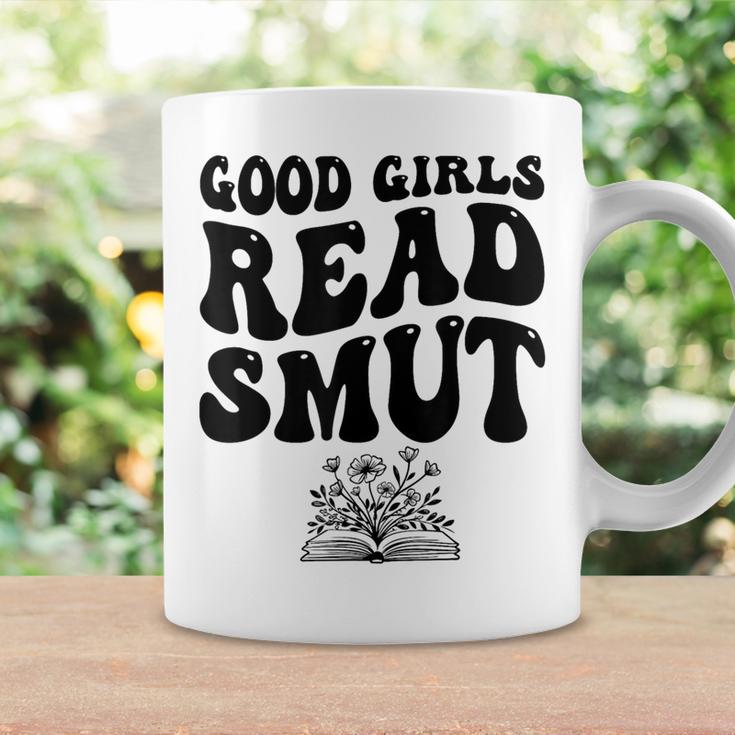 Good Girls Read Smut Book Flower Good Reader Saying Graphic Print Coffee Mug Gifts ideas Good Girls Read Smut Book Flower Good Reader Saying Graphic Print Coffee Mug Gifts ideas