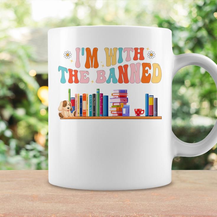 I'm With The Banned Book Readers I Read Banned Books Graphic Print Coffee Mug Gifts ideas