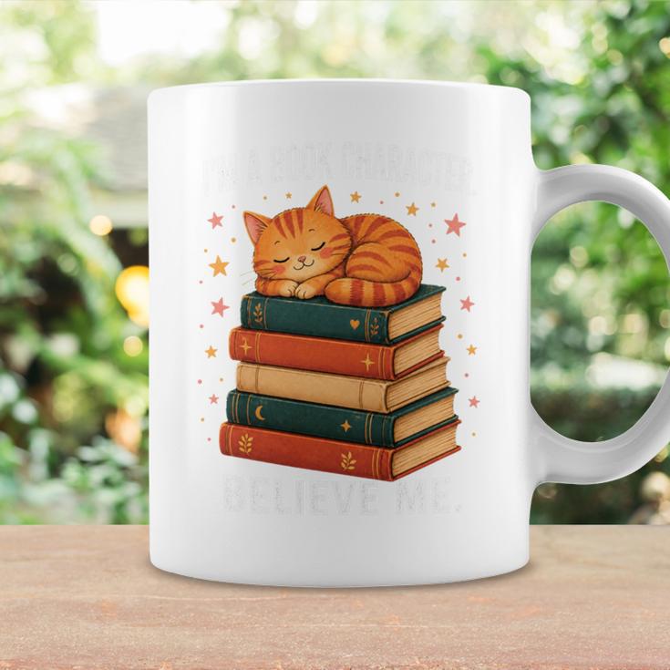 I'm A Book Character Believe Me Cat Reader Bookworm Graphic Print Coffee Mug Gifts ideas I'm A Book Character Believe Me Cat Reader Bookworm Graphic Print Coffee Mug Gifts ideas