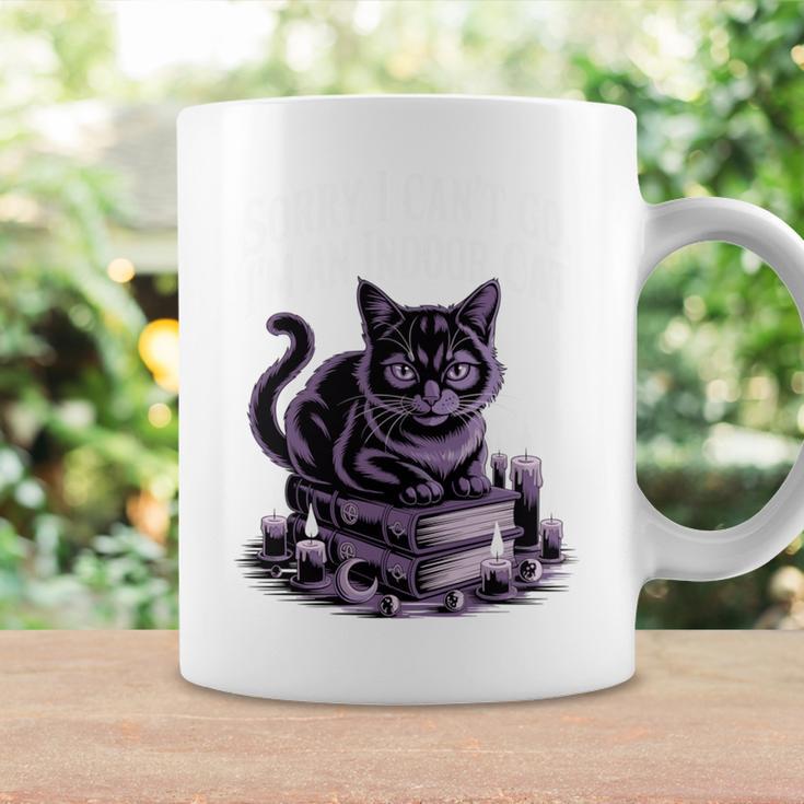 I'm An Indoor Cat Cute Witch Kitten With Books And Candles Graphic Print Coffee Mug Gifts ideas I'm An Indoor Cat Cute Witch Kitten With Books And Candles Graphic Print Coffee Mug Gifts ideas