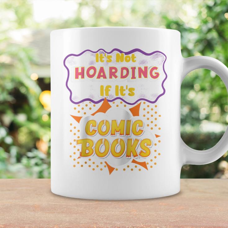 It's Not Hoarding If It's Comic Books Collector Reader Raglan Baseball Tee Graphic Print Coffee Mug Gifts ideas