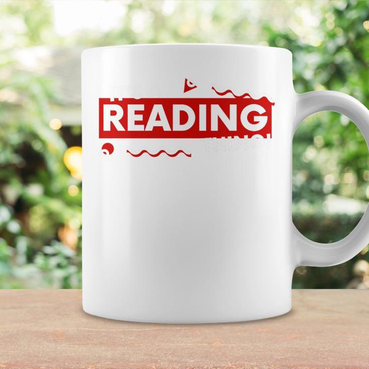 It's a Reading Thing Book Lover Literature Student Reader Premium Tri-Blend Graphic Print Coffee Mug Gifts ideas