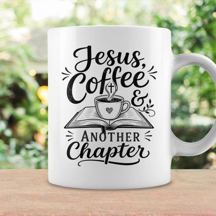 Jesus Coffee Another Chapter Christian Books Faith Graphic Print Coffee Mug Gifts ideas