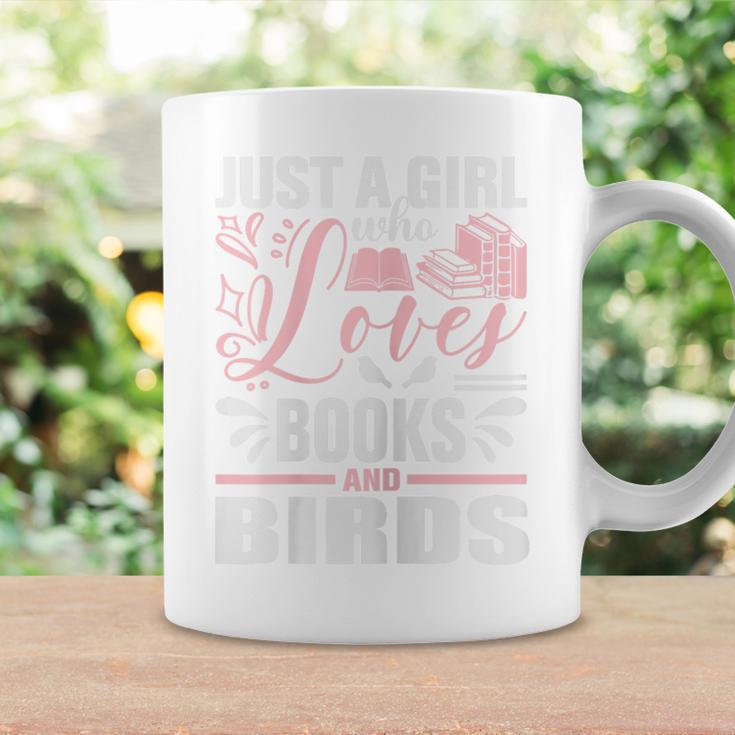 Just a Girl Who Loves Birds And Books Read Book Librarian Graphic Print Coffee Mug Gifts ideas Just a Girl Who Loves Birds And Books Read Book Librarian Graphic Print Coffee Mug Gifts ideas