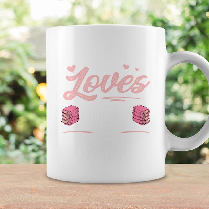 Just A Girl Who Loves Books And Baking Women Graphic Print Coffee Mug Gifts ideas Just A Girl Who Loves Books And Baking Women Graphic Print Coffee Mug Gifts ideas