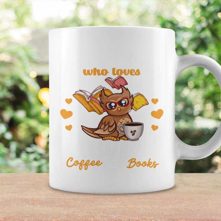 Just a Girl Who Loves Owls Coffe Books Girls Owl Lovers Graphic Print Coffee Mug Gifts ideas