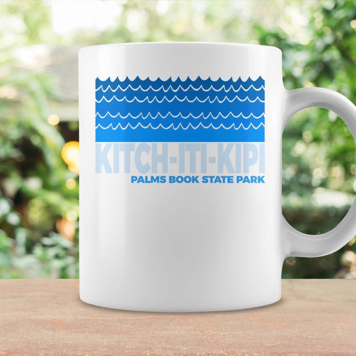 Kitch-Iti-Kipi MI Kitch-Iti-Kipi Palms Book Park Michigan Premium Tri-Blend Graphic Print Coffee Mug Gifts ideas