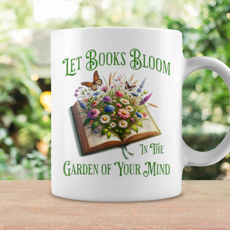 Let Books Bloom In The Garden Of Your Mind Floral Graphic Print Coffee Mug Gifts ideas Let Books Bloom In The Garden Of Your Mind Floral Graphic Print Coffee Mug Gifts ideas