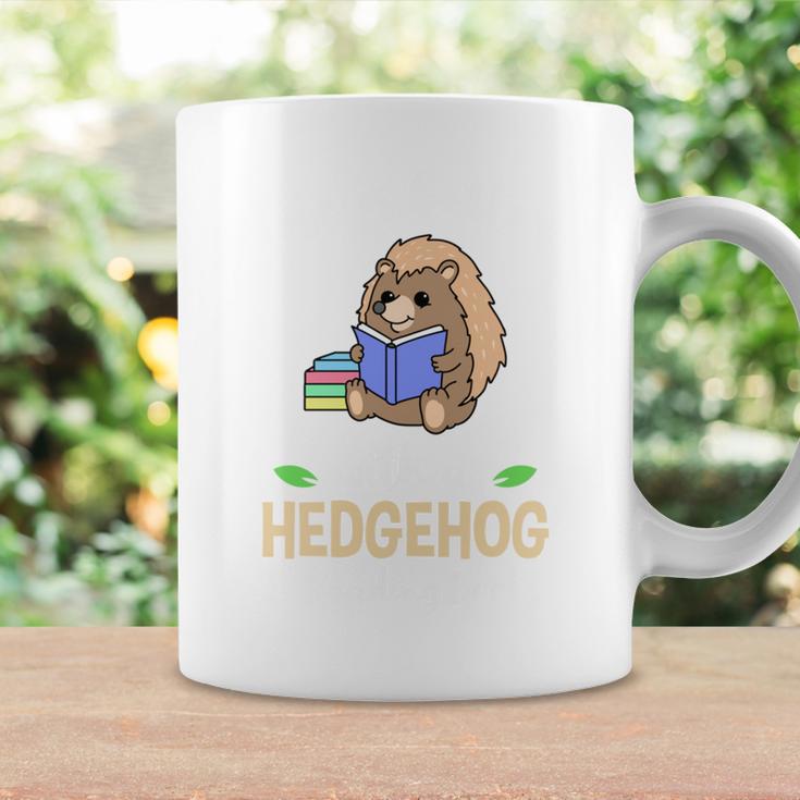 Life Is Better With A Hedgehog And Reading Books Graphic Print Coffee Mug Gifts ideas