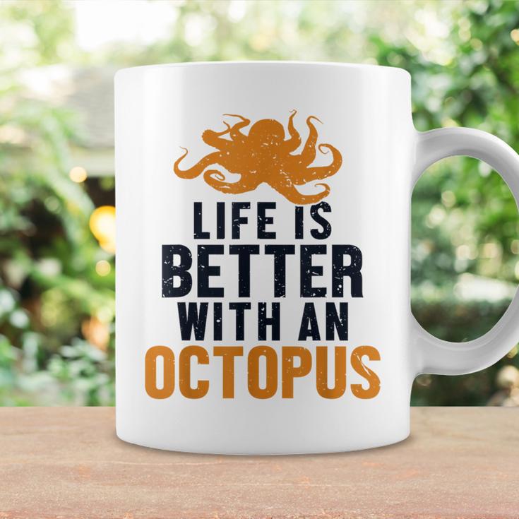 Life Is Better With An Octopus Cephalopoda 蛸 コーヒーマグ ギフトのアイデア