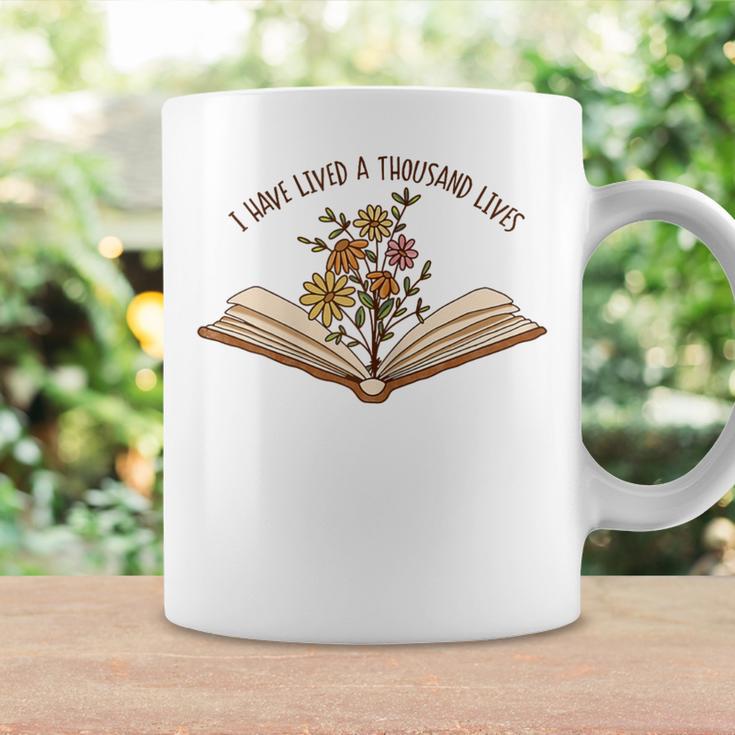 I Have Lived a Thousand Lives Reading Book Lover Graphic Print Coffee Mug Gifts ideas I Have Lived a Thousand Lives Reading Book Lover Graphic Print Coffee Mug Gifts ideas