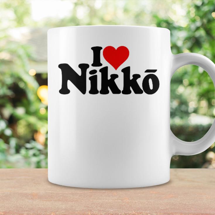I Love Heart Nikko Japan 栃木県 コーヒーマグ ギフトのアイデア