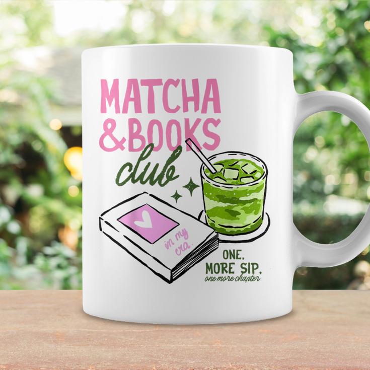 Matcha & Books Club Green Tea Latte Lovers Graphic Print Coffee Mug Gifts ideas Matcha & Books Club Green Tea Latte Lovers Graphic Print Coffee Mug Gifts ideas