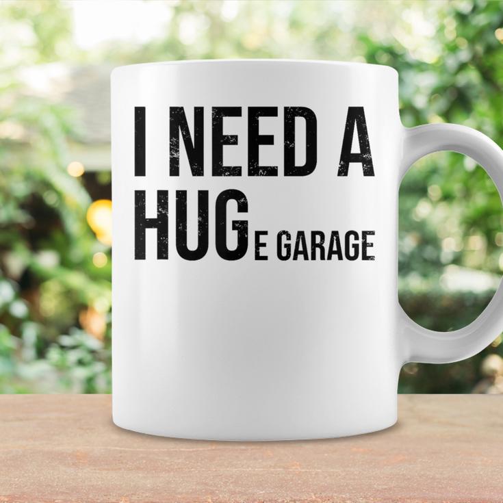 I Need A Huge Garage 面白い 車 バイク 整備士 工房 引用 コーヒーマグ ギフトのアイデア