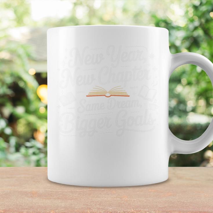 New Year New Chapter Same Dream Bigger Goals 2026 Book Lover Premium Tri-Blend Graphic Print Coffee Mug Gifts ideas New Year New Chapter Same Dream Bigger Goals 2026 Book Lover Premium Tri-Blend Graphic Print Coffee Mug Gifts ideas