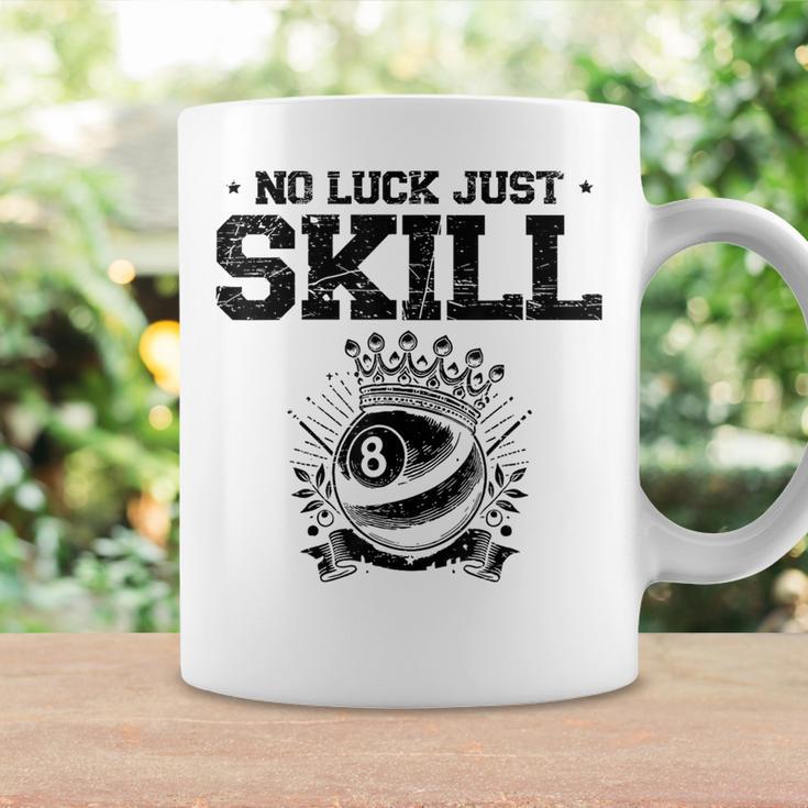 No Luck Justkill ビリヤードキュー プールスヌーカー コーヒーマグ ギフトのアイデア