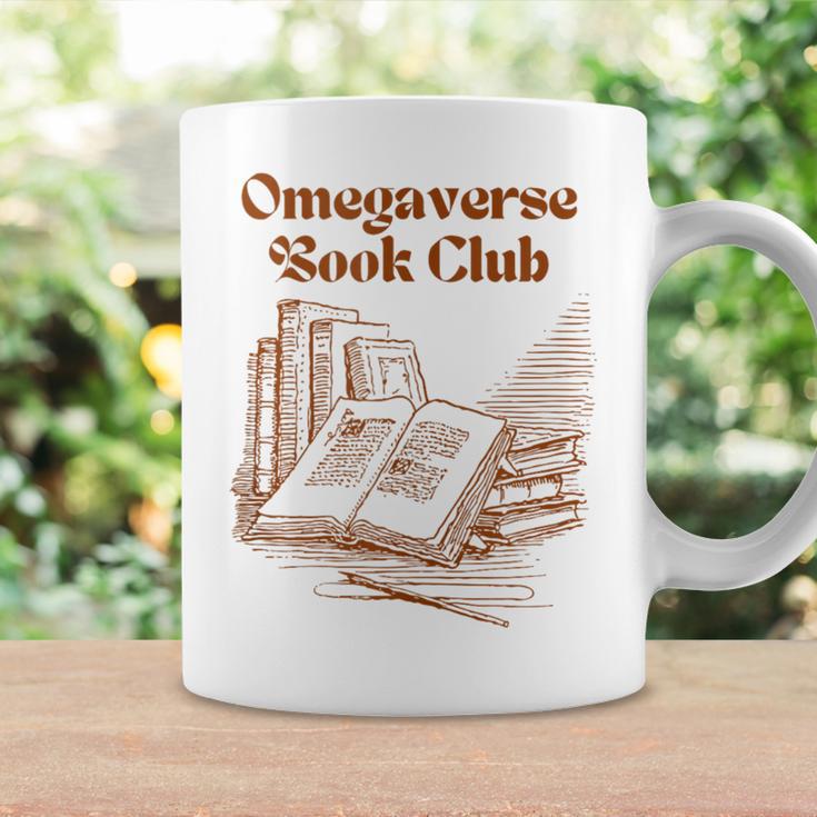 Omegaverse Book Club Reading Alpha Beta Omega Romance Graphic Print Coffee Mug Gifts ideas