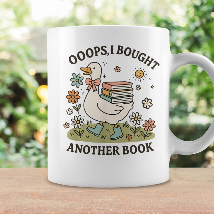 Oops I Got Another Book Goose Reading Humor Graphic Print Coffee Mug Gifts ideas