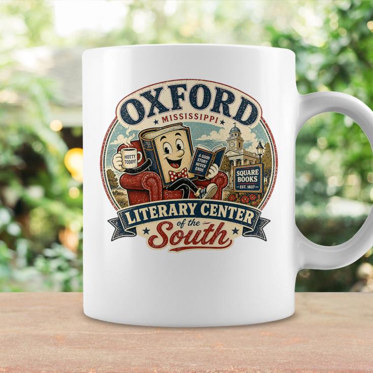Oxford Mississippi Literary Center Book Lover Vintage Premium Tri-Blend Graphic Print Coffee Mug Gifts ideas