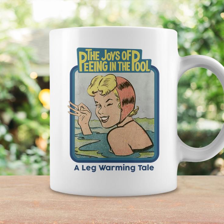 Peeing In The Pool Book Cover By Sam Spencer Graphic Print Coffee Mug Gifts ideas