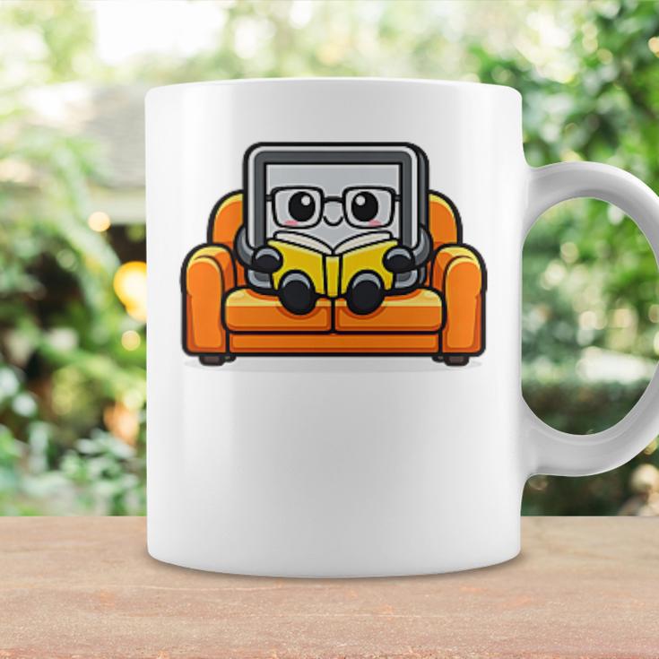 Proud Library Patron Cute Tablet Reading a Book Graphic Print Coffee Mug Gifts ideas Proud Library Patron Cute Tablet Reading a Book Graphic Print Coffee Mug Gifts ideas