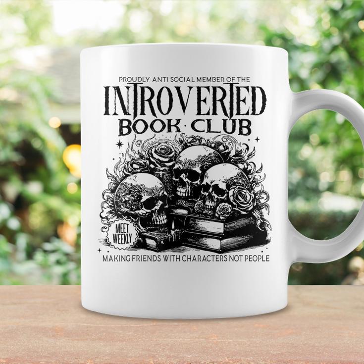 Proudly Anti Social Member Of The Introverted Book Club Graphic Print Coffee Mug Gifts ideas