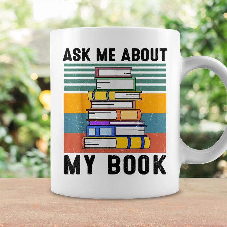 Published Author TShirt Ask Me About My Book Writer Graphic Print Coffee Mug Gifts ideas
