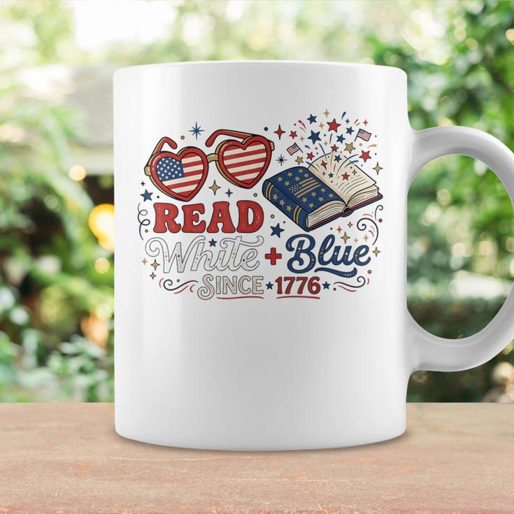 Read Blue Since 1776 Patriotic Book Lovers 4th Of July Graphic Print Coffee Mug Gifts ideas