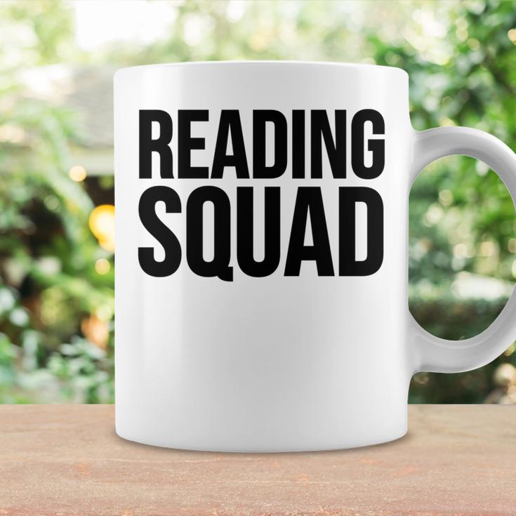 Reader Book Lover Reading Squad Graphic Print Coffee Mug Gifts ideas