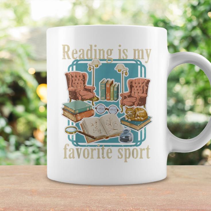 Reading Is My Favorite Sport Vintage Book Lover Cozy Reading Graphic Print Coffee Mug Gifts ideas Reading Is My Favorite Sport Vintage Book Lover Cozy Reading Graphic Print Coffee Mug Gifts ideas