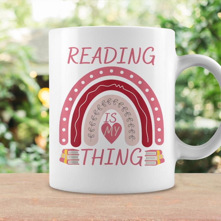 Reading Is My Thing Book Bookworm Teacher Rainbow Girl Graphic Print Coffee Mug Gifts ideas Reading Is My Thing Book Bookworm Teacher Rainbow Girl Graphic Print Coffee Mug Gifts ideas