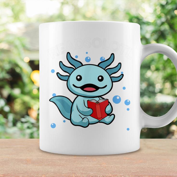 Readsolotl Amphibian Read Book Herpetologist Cute Axolotl Graphic Print Coffee Mug Gifts ideas