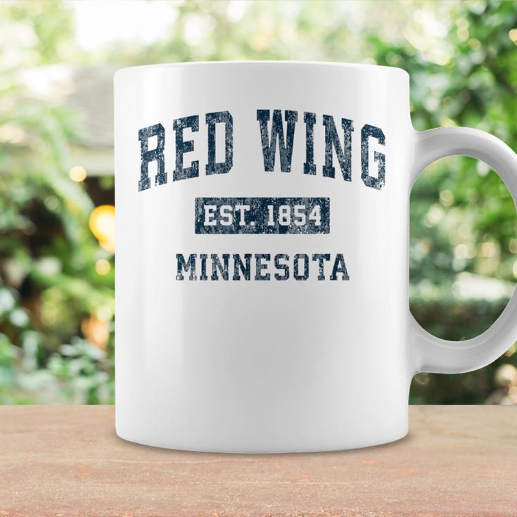 Red Wing ミネソタ Mn ヴィンテージ スポーツデザイン ネイビー プリント コーヒーマグ ギフトのアイデア