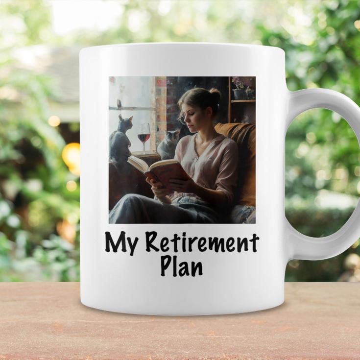 My Retirement Plan Cat Lover Wine Drinker Book Reader Graphic Print Coffee Mug Gifts ideas My Retirement Plan Cat Lover Wine Drinker Book Reader Graphic Print Coffee Mug Gifts ideas