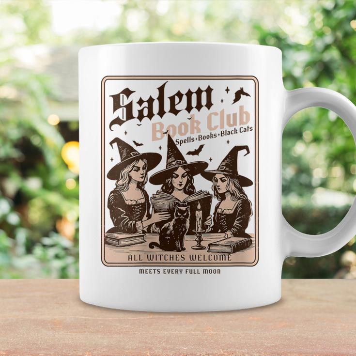 Salem Book Club Bookish Halloween Retro Salem Witch Book Graphic Print Coffee Mug Gifts ideas Salem Book Club Bookish Halloween Retro Salem Witch Book Graphic Print Coffee Mug Gifts ideas
