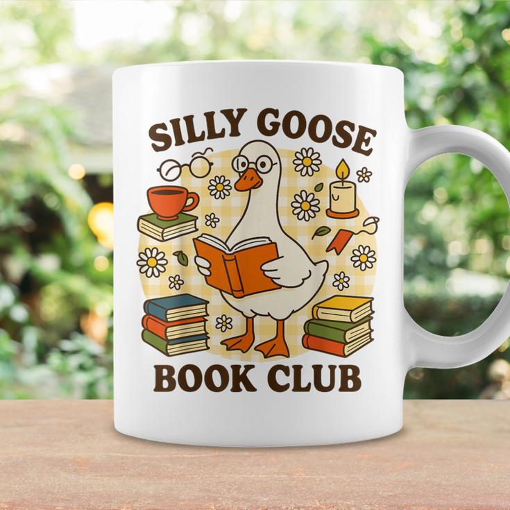 Silly Goose Book Club Cozy Reading Humor Graphic Print Coffee Mug Gifts ideas