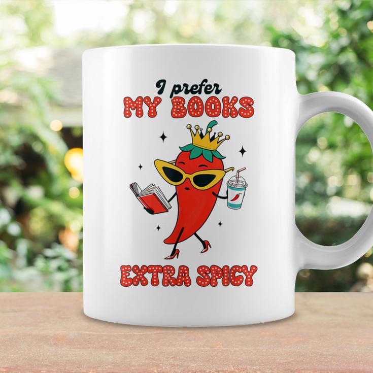 Smut Reader I Prefer My Books Extra Spicy Spicy Book Chili Graphic Print Coffee Mug Gifts ideas Smut Reader I Prefer My Books Extra Spicy Spicy Book Chili Graphic Print Coffee Mug Gifts ideas