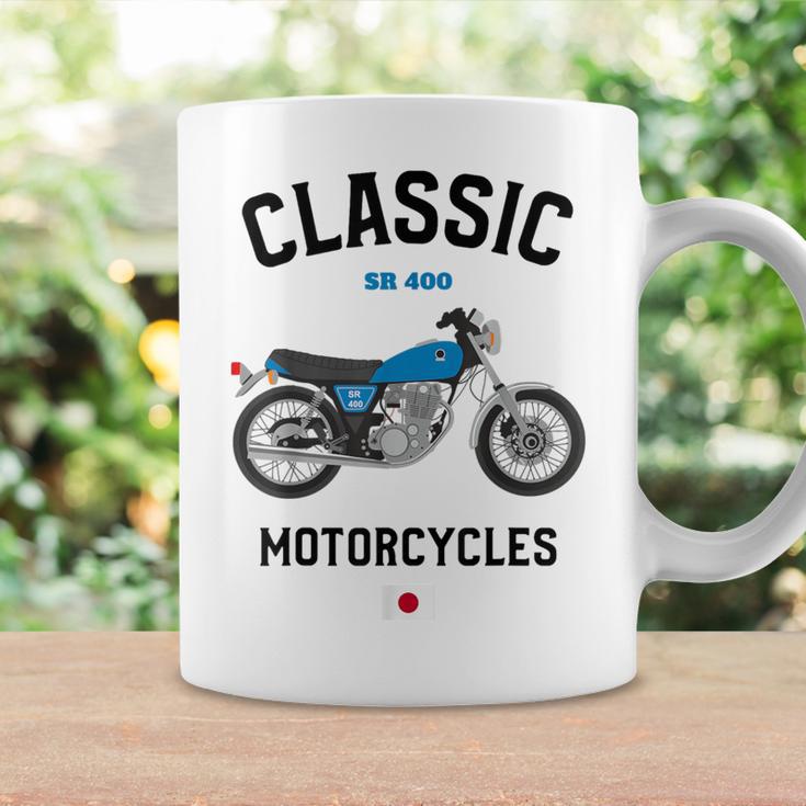 Sr 400 ブルー クラシックバイク モーターサイクリスト オートバイ コーヒーマグ ギフトのアイデア