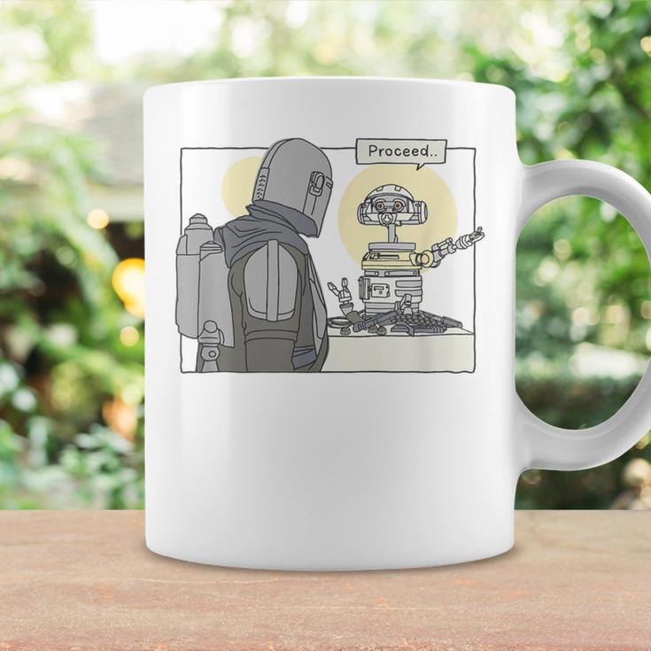 Star Wars The Book Of Boba Fett Proceed Simple Cartoon Graphic Print Coffee Mug Gifts ideas Star Wars The Book Of Boba Fett Proceed Simple Cartoon Graphic Print Coffee Mug Gifts ideas