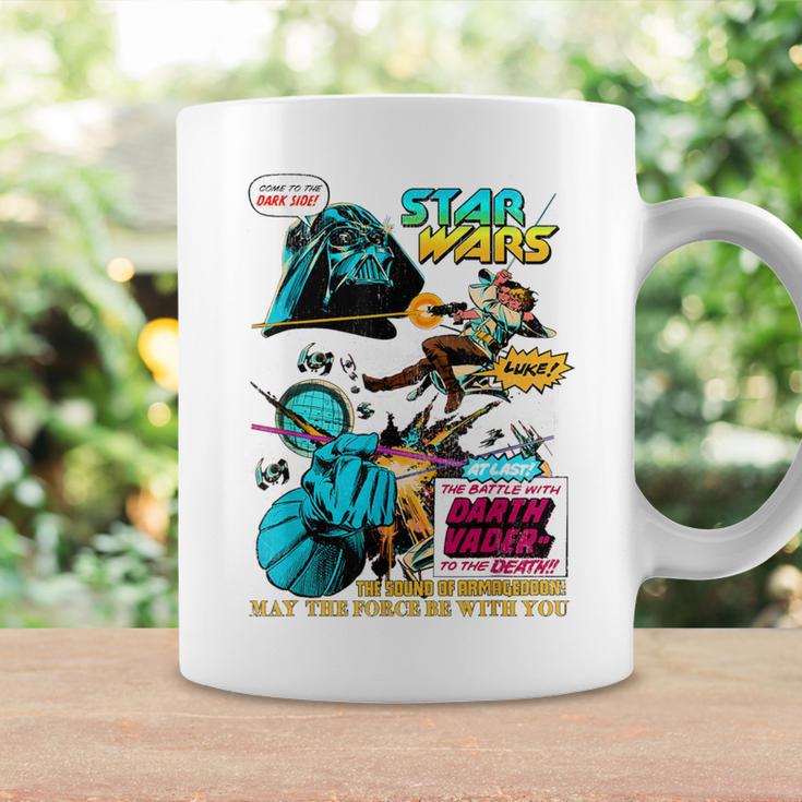 Star Wars Vader Luke Leia Epic Comic Book Teaser T-Shirt Graphic Print Coffee Mug Gifts ideas