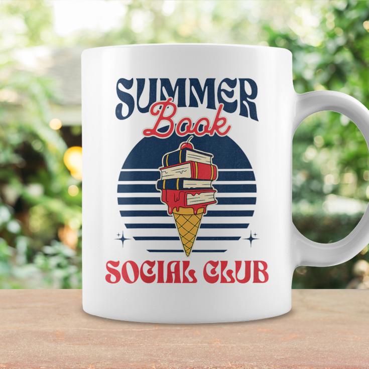 Summer Book Social Club Graphic Print Coffee Mug Gifts ideas