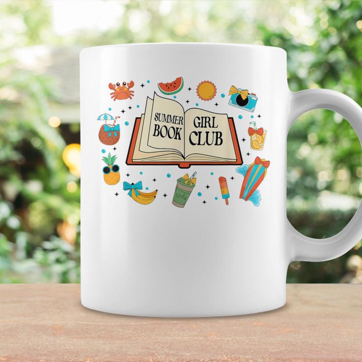 Summer Girl Book Club Beach Vacation For Book Lovers Graphic Print Coffee Mug Gifts ideas