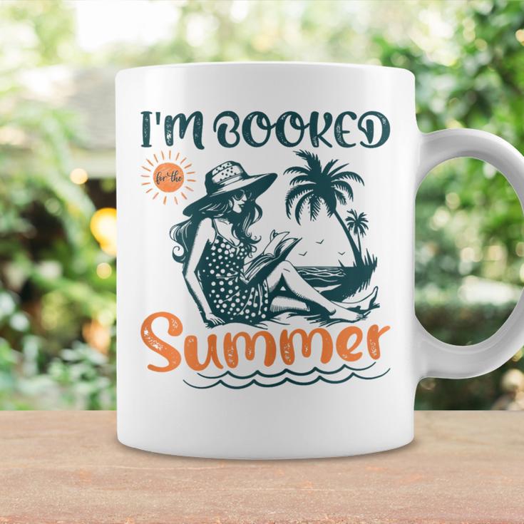 Summer Reading Books Lover I'm Booked For The Summer Graphic Print Coffee Mug Gifts ideas Summer Reading Books Lover I'm Booked For The Summer Graphic Print Coffee Mug Gifts ideas